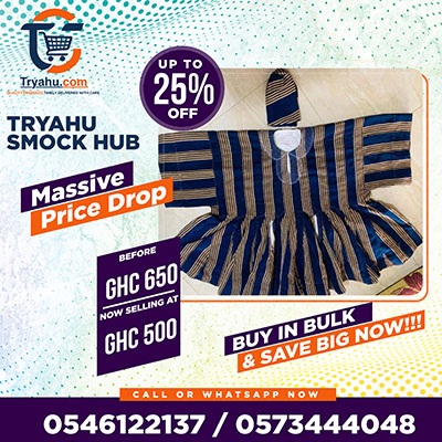 Handwoven Batakari Smocks | Authentic Ghanaian Fugu Tryahu